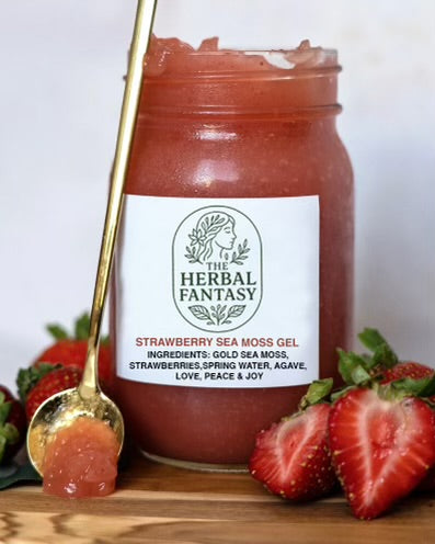 Strawberry Sea Moss Gel 